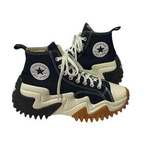 CONVERSE Run Star Motion Hi 171545C Black White Womens 9 Mens 7.5 Sneakers Shoes